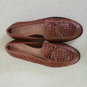 J. Crew classic woven loafer